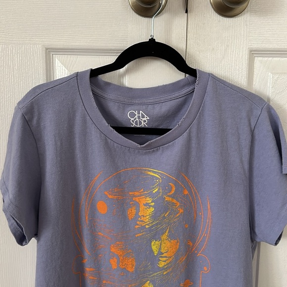 New Chaser Pink Floyd T-shirt Violet size Small - Picture 2 of 5